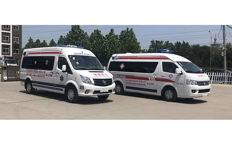 福田汽車與清華大學EMBA同學聯(lián)合捐贈負壓救護車直發(fā)舒蘭